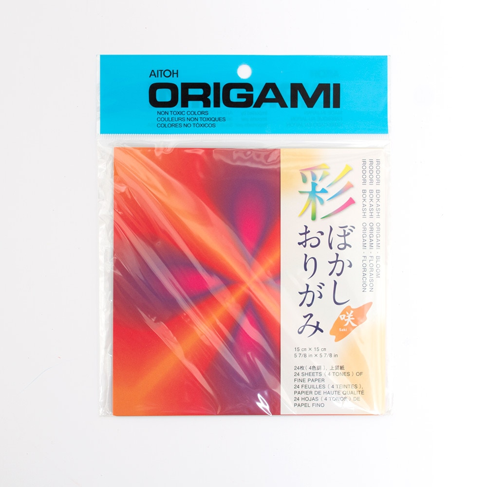 Aitoh, Origami, Papers & Kits, Art & School, 5", BBBL200, Iro Bokashi Bloom, 3372